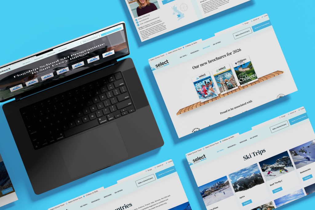 Select School Tours website
